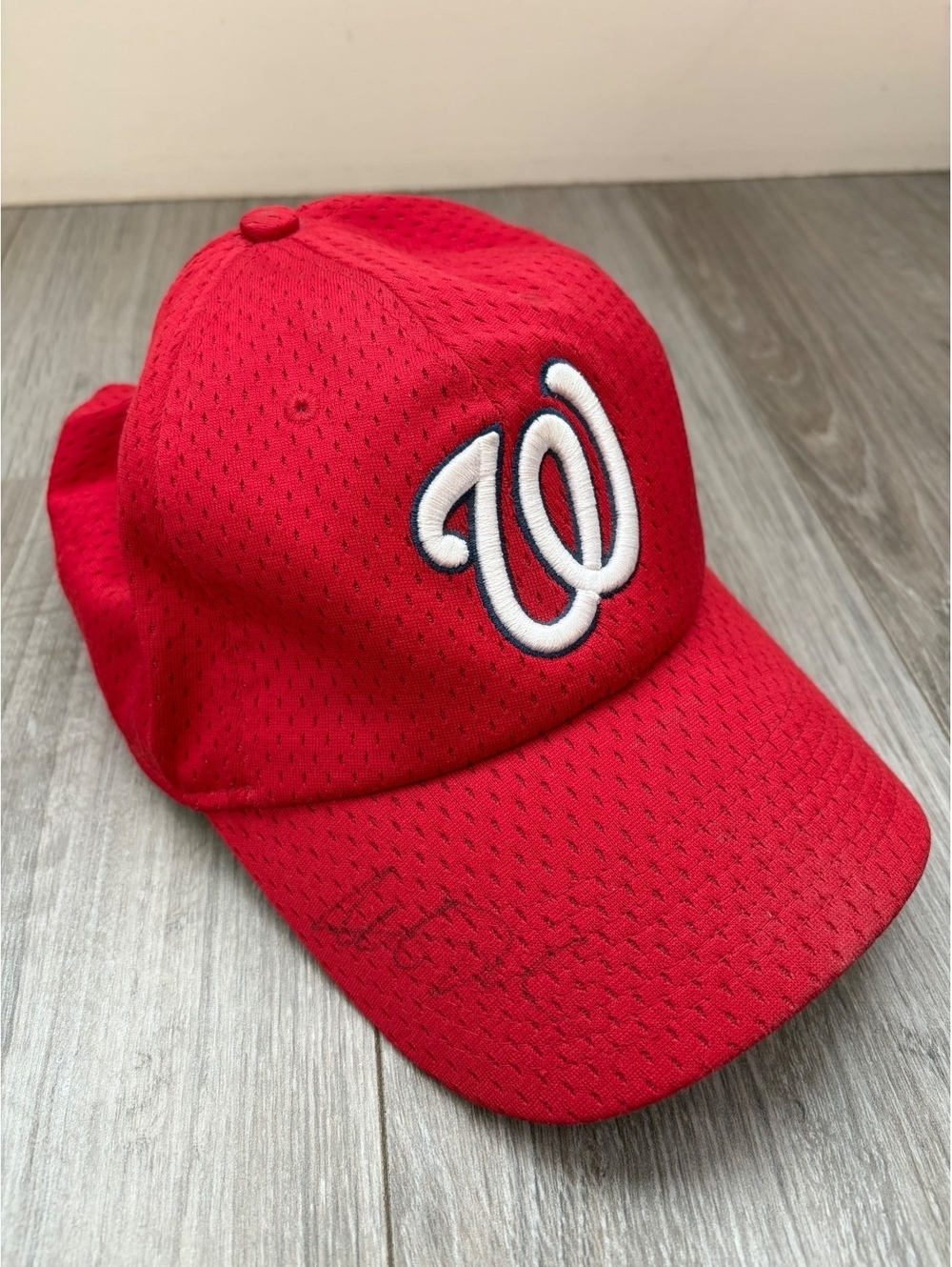 Washington Nationals Cap — Autographed by Anthony Rendon